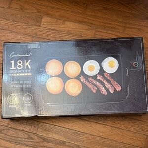 Continental 18K Signature Series 20" Electric Griddle NIB